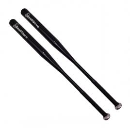 Set doua bate de baseball ideallstore®, home run, aluminiu, 80 cm, negru