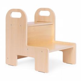 Turn de invatare din lemn, 31.5 x 36.5 x 39 cm, ecotoys esc-w-062