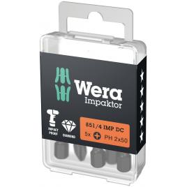 Bit 851/4 imp, ph2x50mm, wera  05057656001