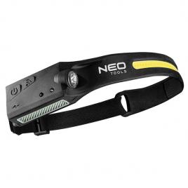 Lanterna frontala cu led-uri 2in1 neo tools 99-097