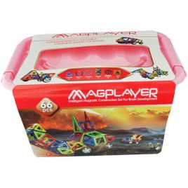 Magplayer joc de constructie magnetic - 66 piese