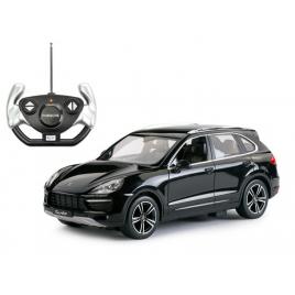 Masinuta cu telecomanda porche cayenne turbo negru scara 1:14