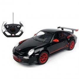 Masinuta cu telecomanda porsche gt 3 negru scara 1:14