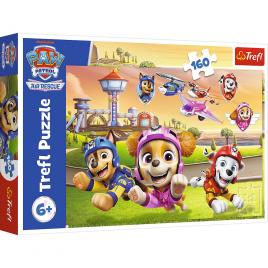 Puzzle trefl 160 patrula catelusilor echipa de salvare aeriana