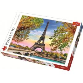Puzzle trefl romanticul paris 500 piese
