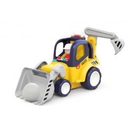 Camion de constructie cu telecomanda hola toys