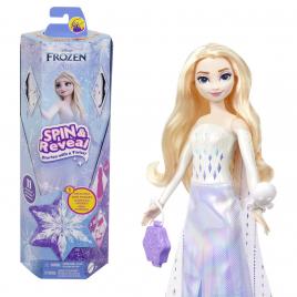 Disney frozen spin and reveal papusa elsa