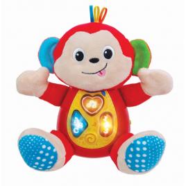 Jucarie bebe winfun - canta si invata cu maimutica
