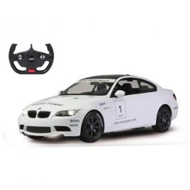 Masina cu telecomanda bmw m3 alb cu scara 1:14
