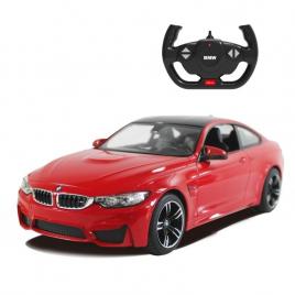 Masina cu telecomanda bmw m4 rosu cu scara 1:14