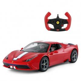 Masina cu telecomanda ferrari 458 speciale a rosu scara 1:14