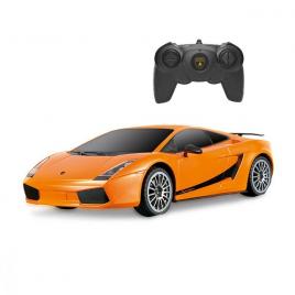 Masina cu telecomanda lamborghini portocaliu cu scara 1:24