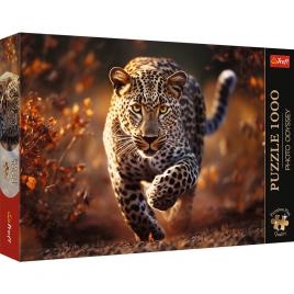 Puzzle trefl 1000 premium plus photo odyssey leopard