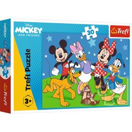 Puzzle trefl 30 disney mickey si prietenii