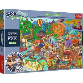 Puzzle trefl 500 spy guy obiecte pierdute in europa