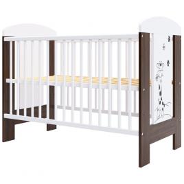 Patut copii din lemn hubners calisto girafa 120x60 cm maro