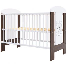 Patut copii din lemn hubners calisto ursulet 120x60 cm maro