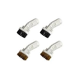Aeno plastic scraper brush+metal scraper brush for steam mop sm1