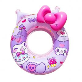 Colac gonflabil cu manere, design haios, 70 cm