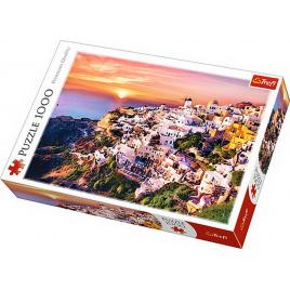 Puzzle trefl 1000 apus in santorini