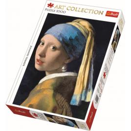 Puzzle trefl 1000 fata cu cercel cu perla