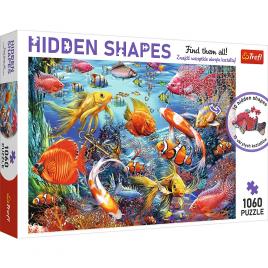 Puzzle trefl 1000 forme ascunse viata subacvatica