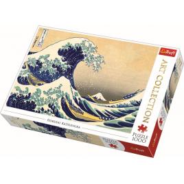 Puzzle trefl 1000 marele val de la kanagawa