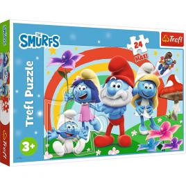 Puzzle trefl 24 maxi strumfii