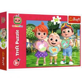 Puzzle trefl 30 cocomelon sa ne jucam impreuna