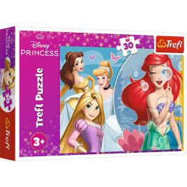 Puzzle trefl 30 disney princess printese fericite