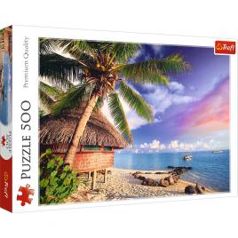 Puzzle trefl 500 insula bora bora