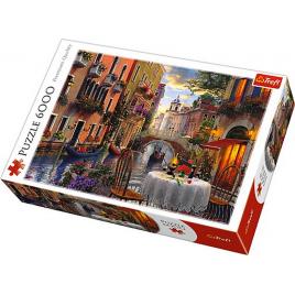 Puzzle trefl 6000 cina romantica
