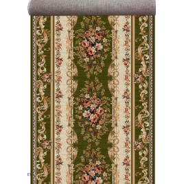 Traversa hol, model lotos 535 310, festonata, latime 60 cm, verde