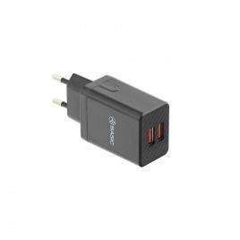 Incarcator priza tellur 2usb 2.4a, negru
