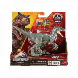 Jurassic world epic attack dinozaur velociraptor