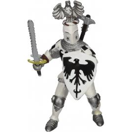 Papo figurina cavaler cu pene alb
