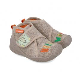 Incaltaminte de interior biomecanics zapatilla la world, maro (marime