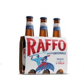 Bere italiana raffo, reteta originala cu orz de puglia 3x330 ml sgr