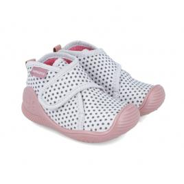 Incaltaminte de interior biomecanics zapatilla topos, albi (marime disponibila:
