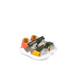 Sandale pentru copii biomecanics, militar (marime disponibila: marimea 33)