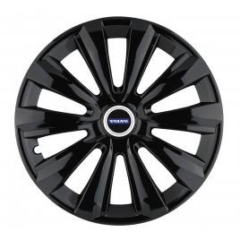Set 4 capace roti, potrivite jantelor de r14, pentru volvo, model delta negru