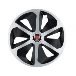 Set 4 capace roti roco gri-negru r13 pentru gama auto range rover