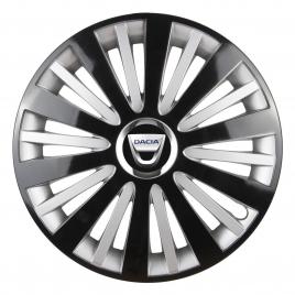 Set 4 capace roti, potrivite jantelor de r16, pentru dacia, model falcon dual