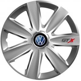 Set 4 capace roti gtx gri r17, pentru volkswagen