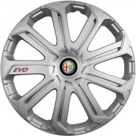 Set 4 capace roti evo gri r14, pentru alfa romeo
