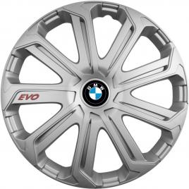 Set 4 capace roti evo gri r14, pentru bmw