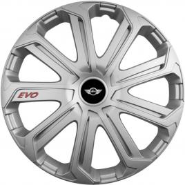 Set 4 capace roti evo gri r14, pentru mini