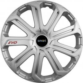 Set 4 capace roti evo gri r15, pentru smart