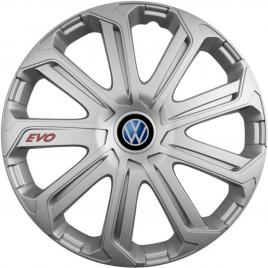 Set 4 capace roti evo gri r16, pentru volkswagen