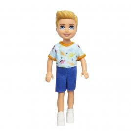 Barbie papusa chelsea baiat blond cu ochi albastri